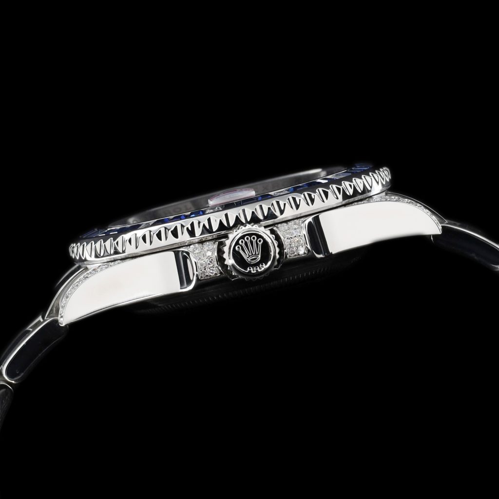 Rolex Submariner Sub Date AM Blue Dial AM Diamond Bezel