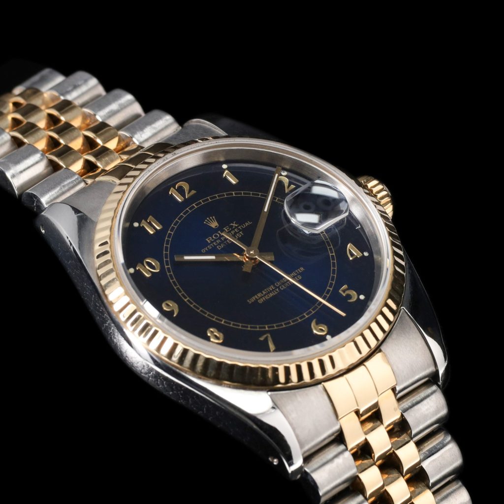 Rolex Datejust 36 Two Tone Blue Dial