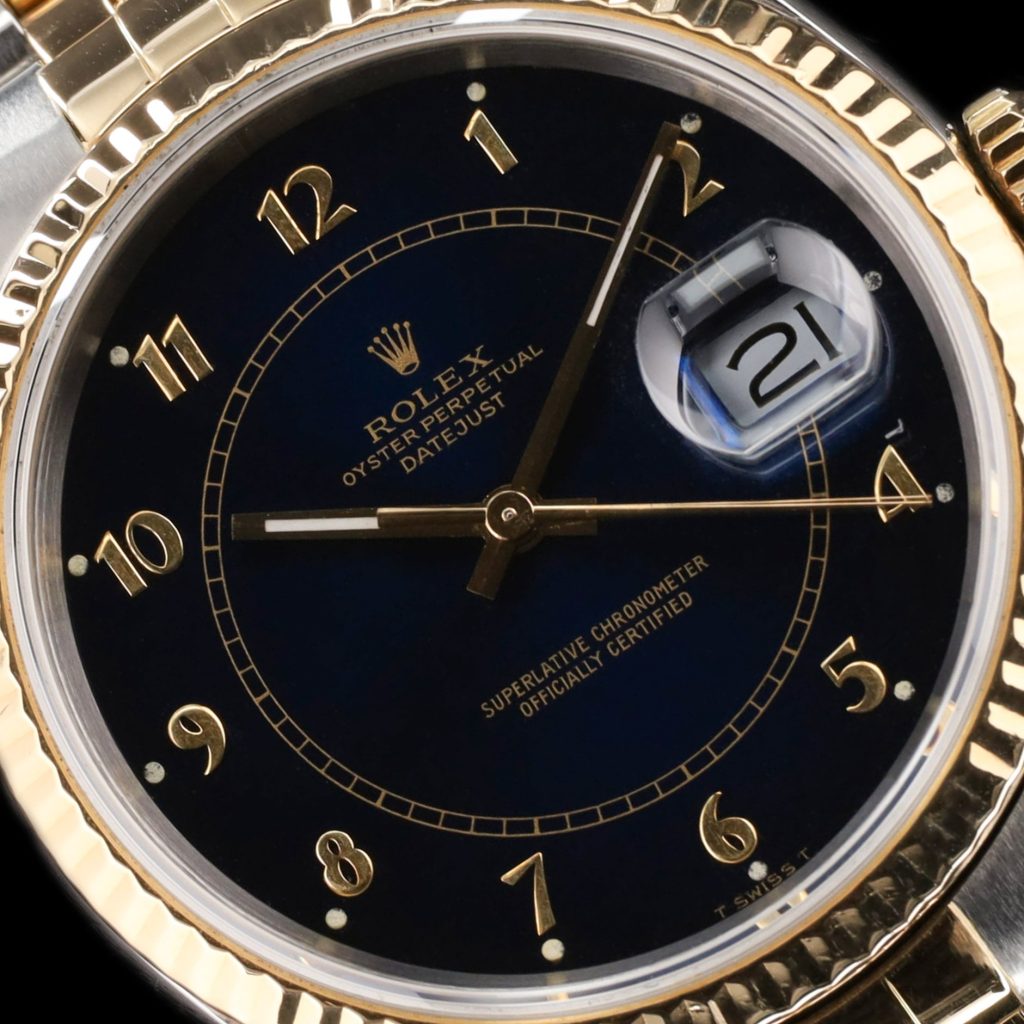 Rolex Datejust 36 Two Tone Blue Dial