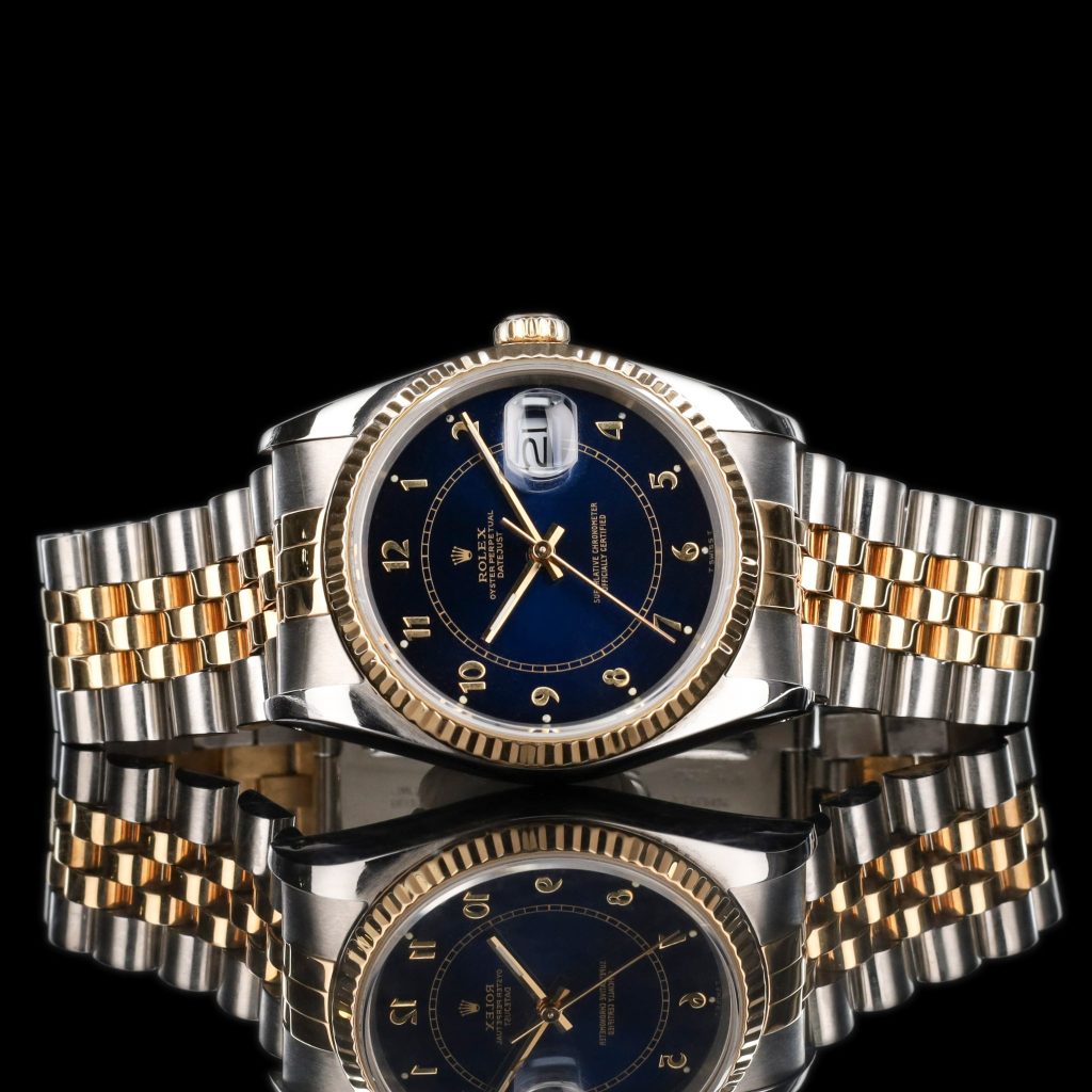 Rolex Datejust 36 Two Tone Blue Dial