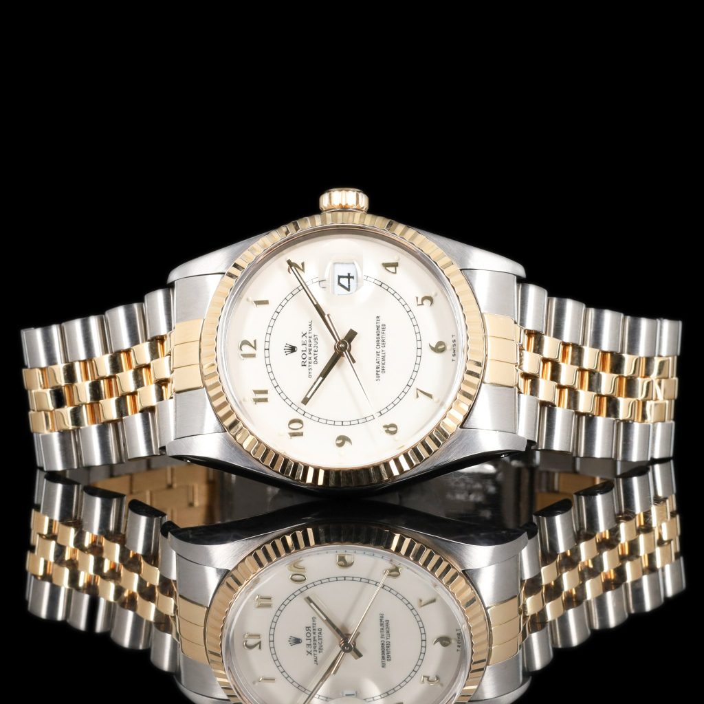 Rolex Datejust 36 Two Tone White Dial