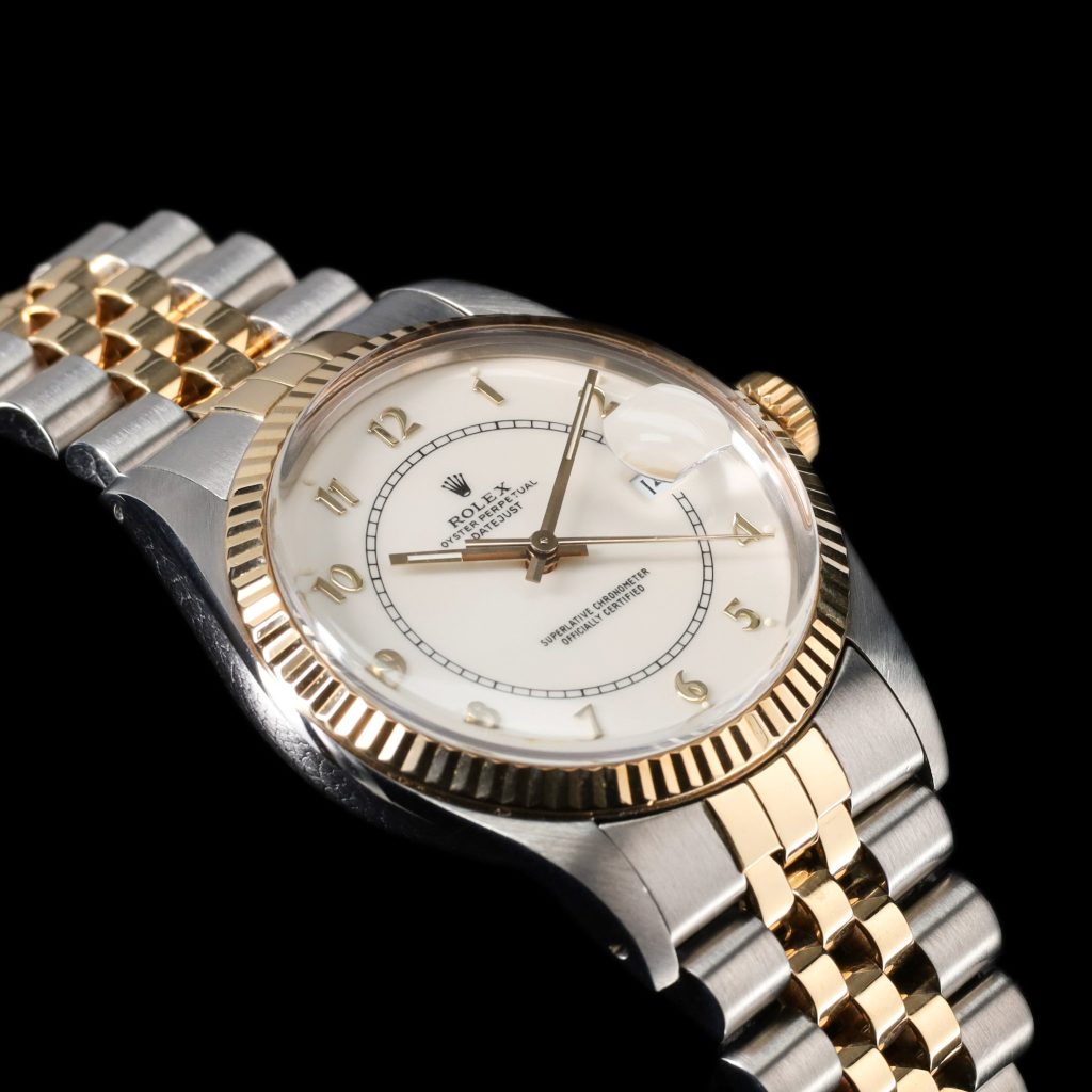 Rolex Datejust 36 Two Tone White Dial