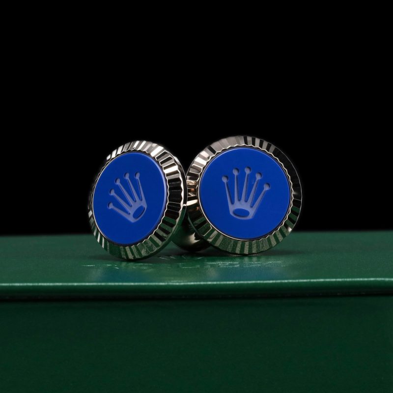 Rolex Cufflinks Blue