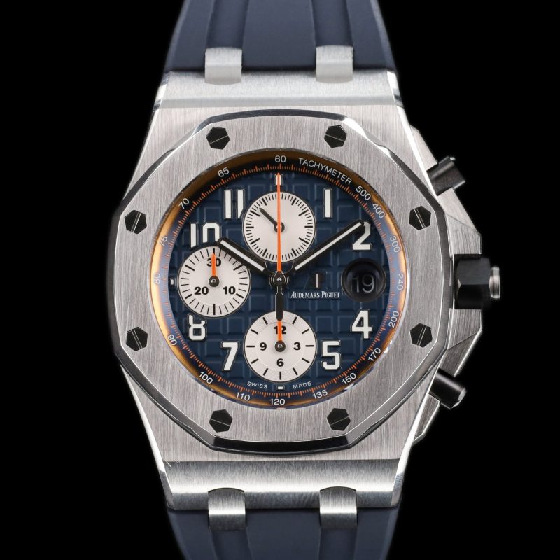 Audemars Piguet Royal Oak Offshore 26470 Stainless Steel / Blue / Rubber