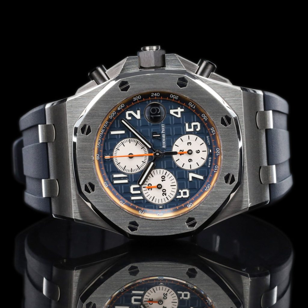 Audemars Piguet Royal Oak Offshore 26470 Stainless Steel / Blue / Rubber