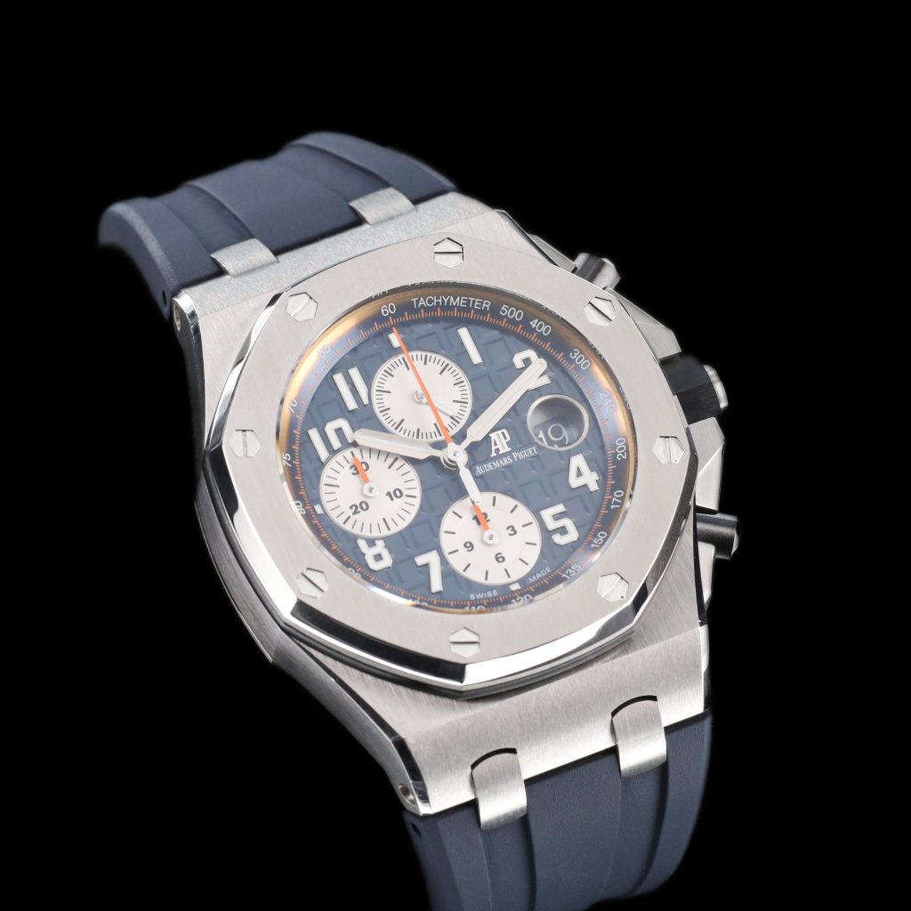 Audemars Piguet Royal Oak Offshore 26470 Stainless Steel / Blue / Rubber