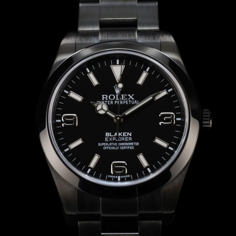 Blaken Explorer Black Dial