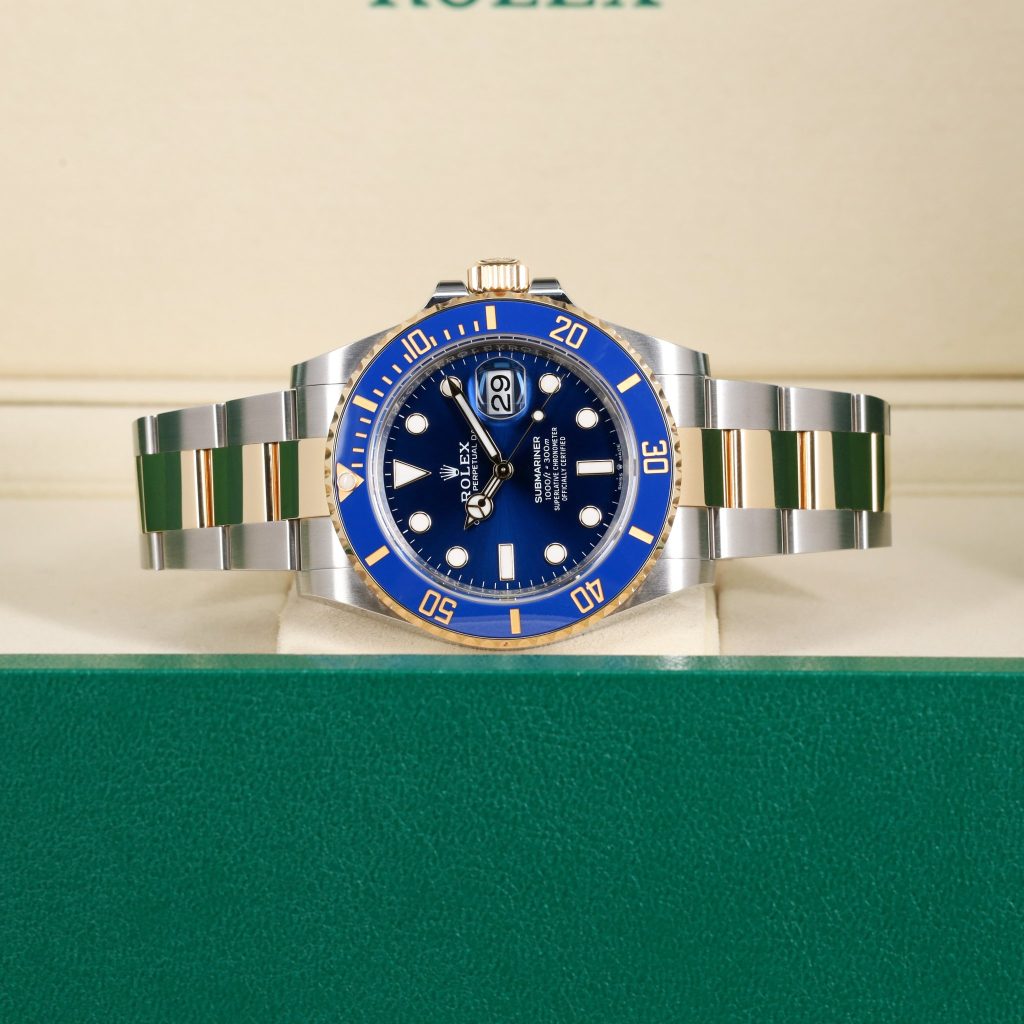 Rolex Submariner Date 41 Stainless Steel / Yellow Gold / Blue