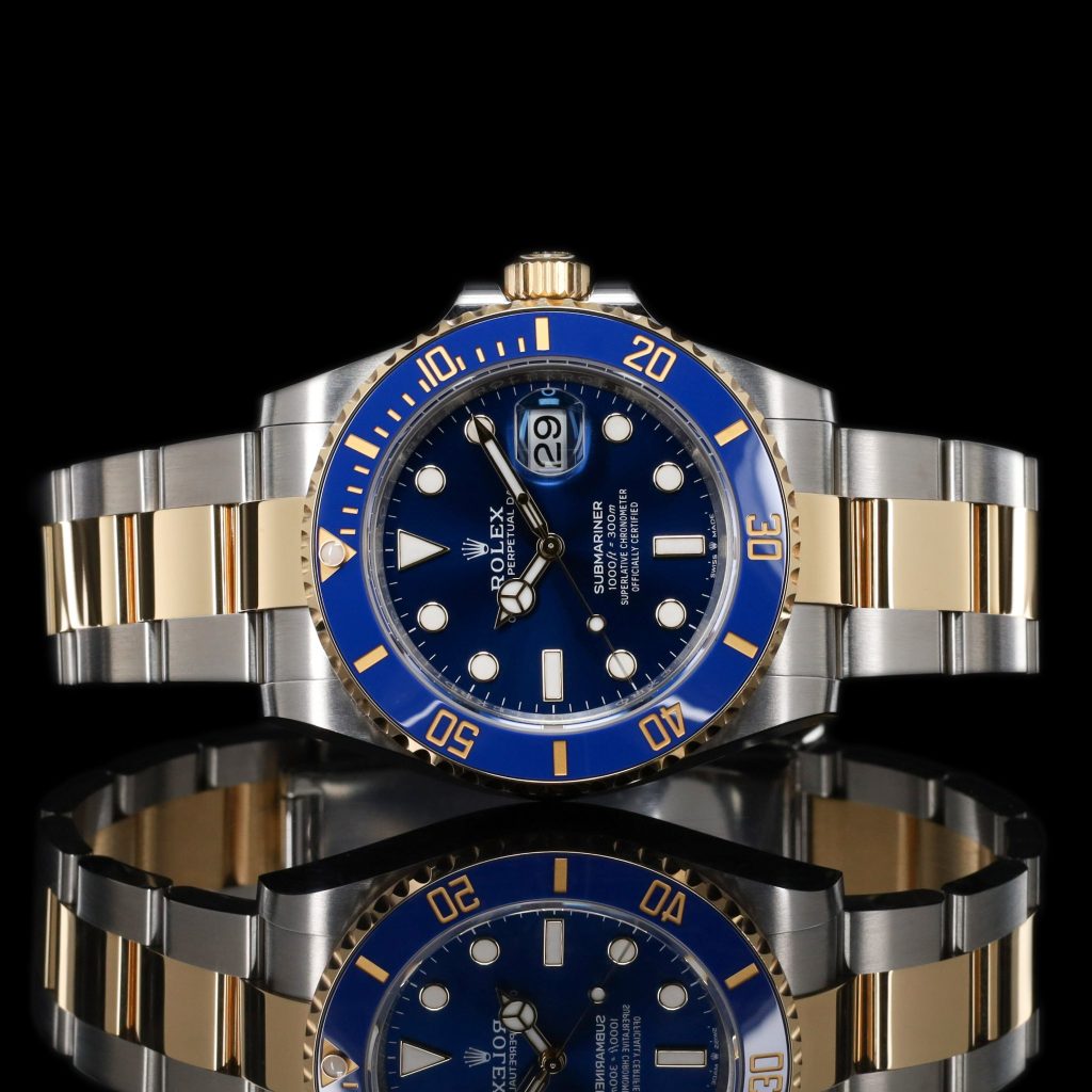 Rolex Submariner Date 41 Stainless Steel / Yellow Gold / Blue