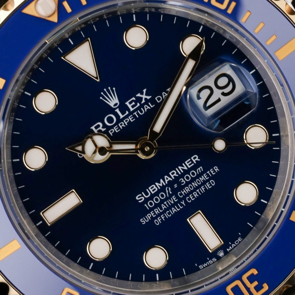 Rolex Submariner Date 41 Stainless Steel / Yellow Gold / Blue
