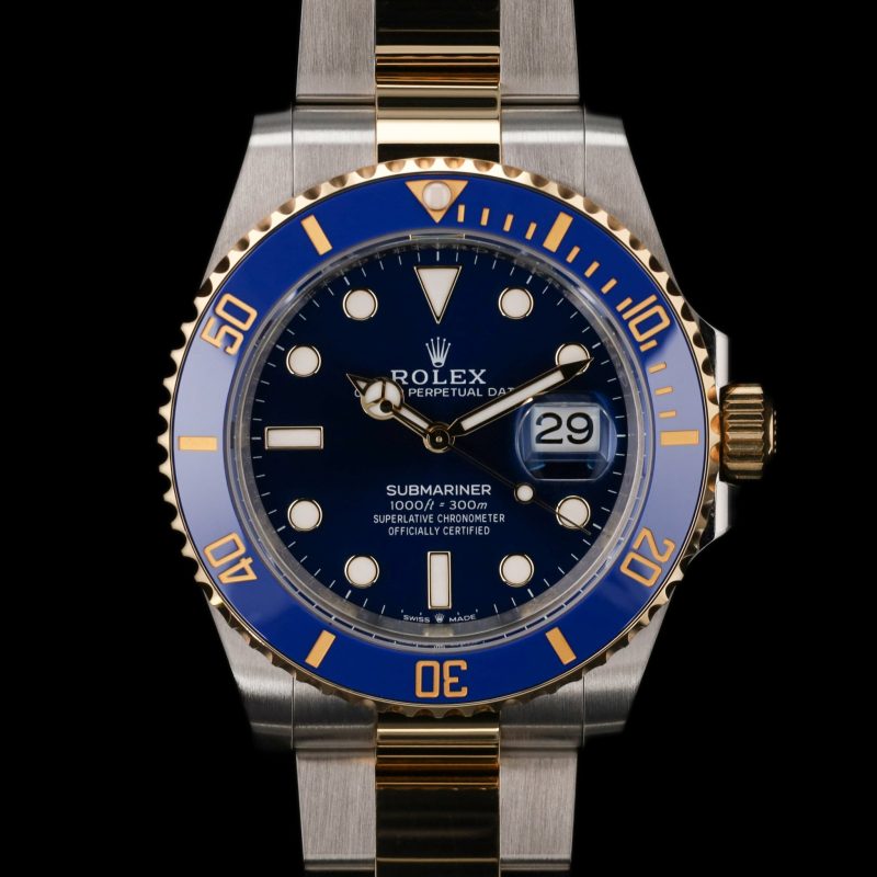 Rolex Submariner Date 41 Stainless Steel / Yellow Gold / Blue