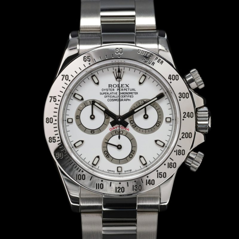 Rolex Daytona Cosmograph Steel / White