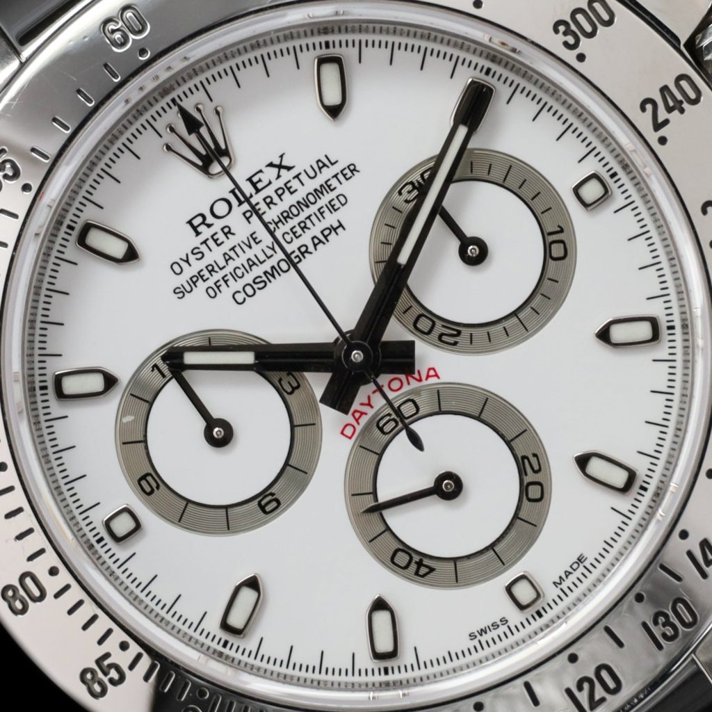 Rolex Daytona Cosmograph Steel / White