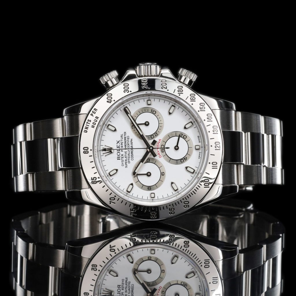 Rolex Daytona Cosmograph Steel / White