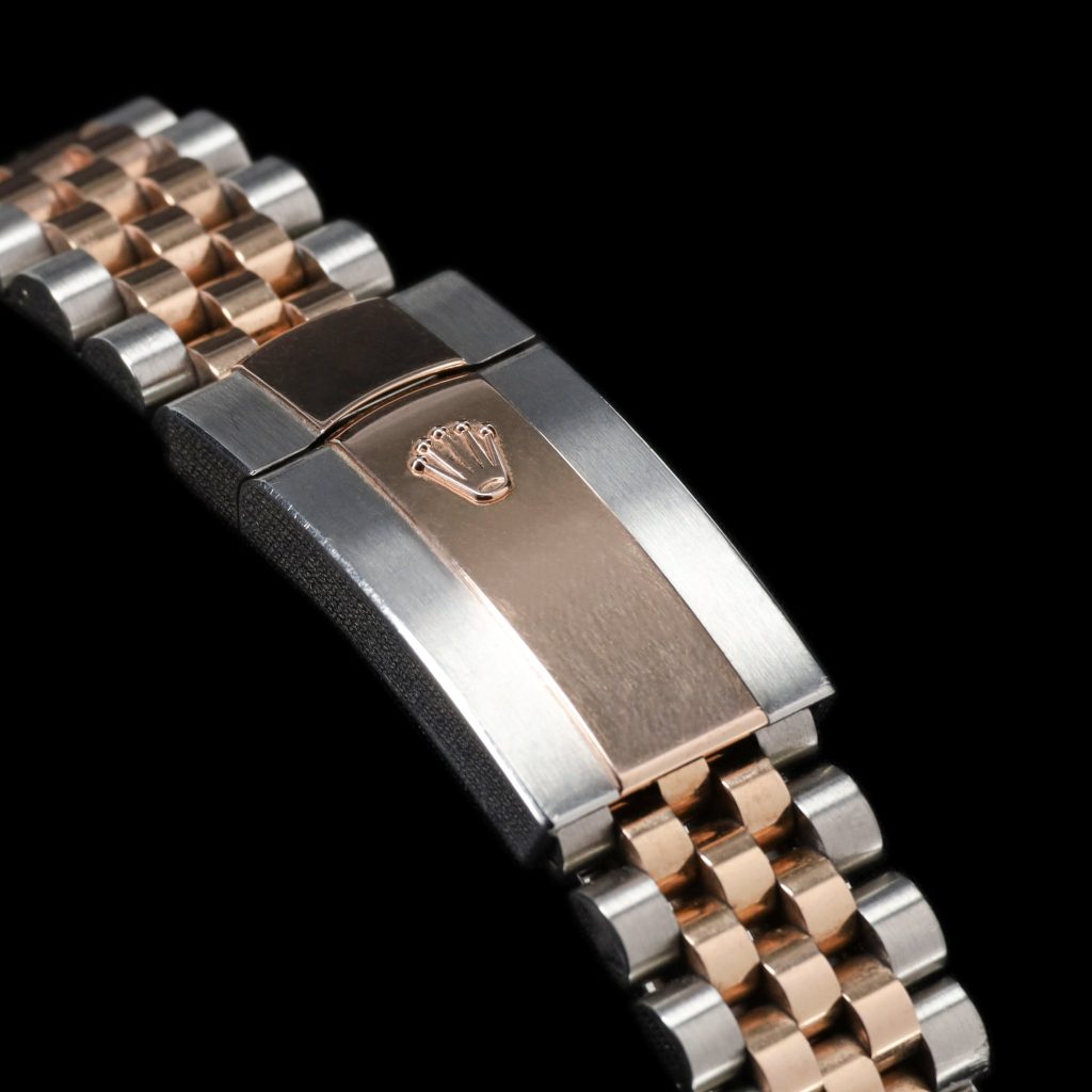 Rolex Datejust 41 Rolesor Everose Fluted / Jubilee / Chocolate