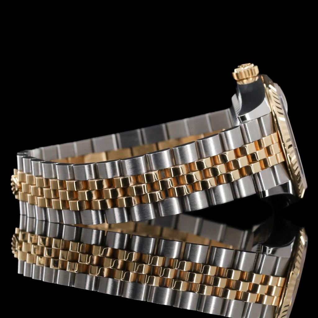 Rolex Lady-Datejust Lady-Datejust 28 Rolesor Yellow Fluted / Jubilee / MOP
