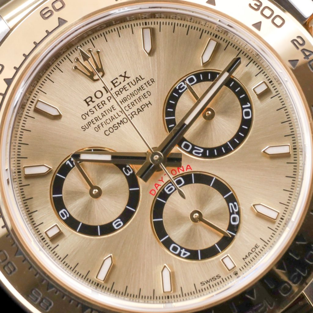 Rolex Daytona Cosmograph Stainless Steel / Yellow Gold / Champagne