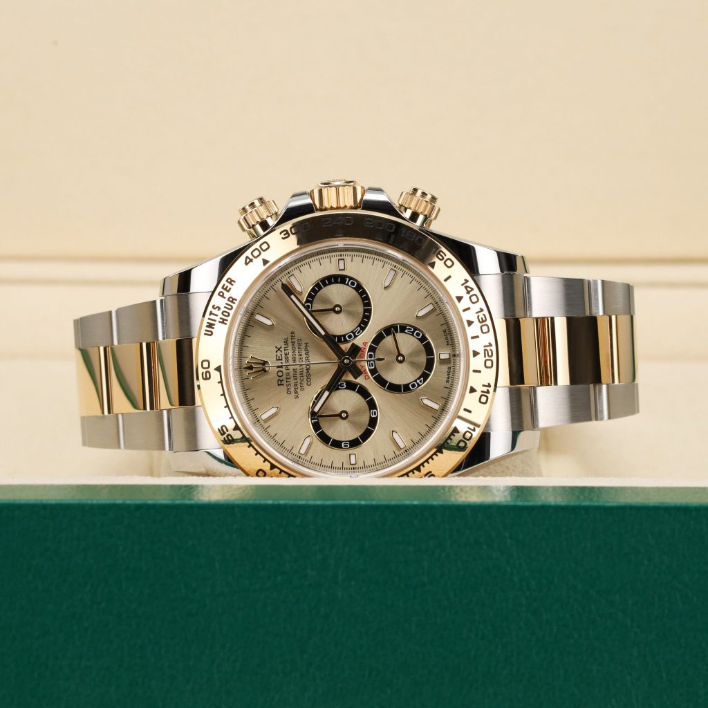 Rolex Daytona Cosmograph Stainless Steel / Yellow Gold / Champagne