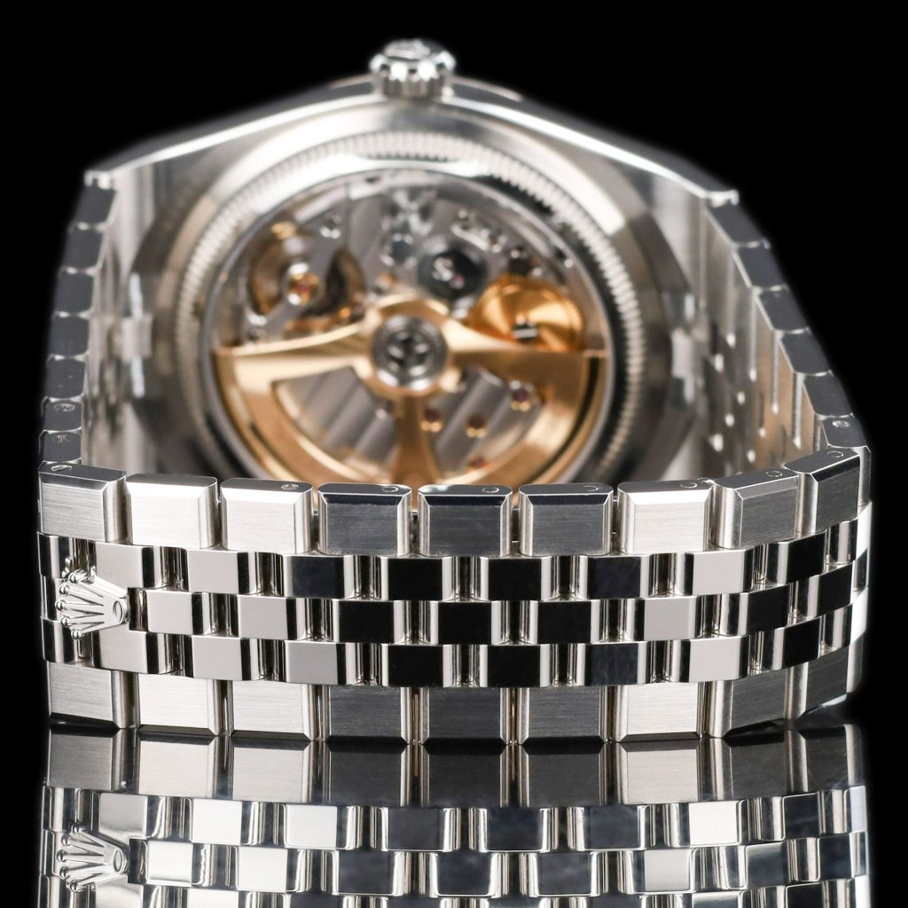 Rolex Land-Dweller Land-Dweller 36 Oystersteel – White Gold / White / Flat Jubilee