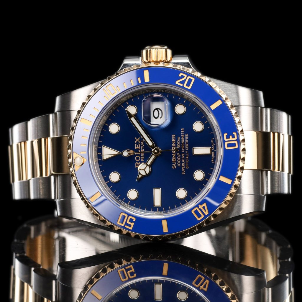 Rolex Submariner Date Rolesor / Blue / Cerachrom