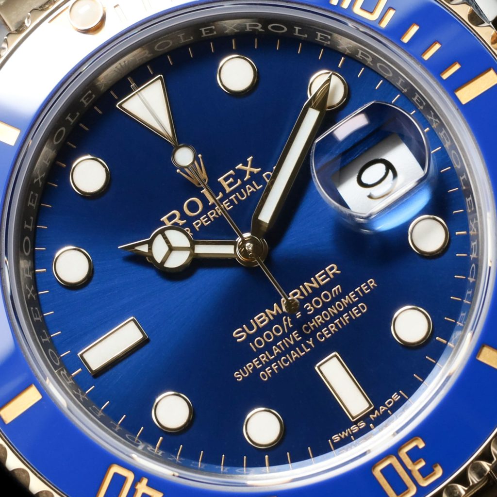 Rolex Submariner Date Rolesor / Blue / Cerachrom