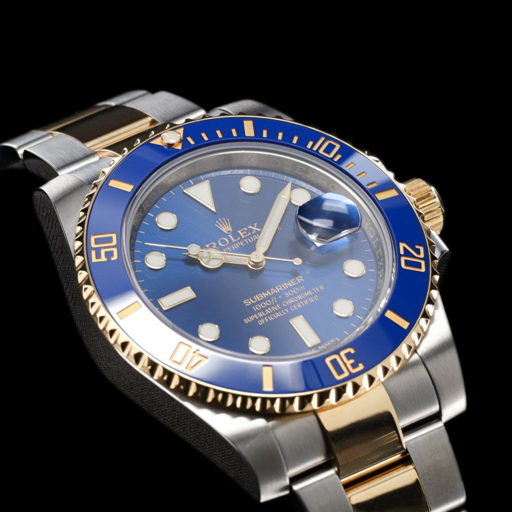 Rolex Submariner Date Rolesor / Blue / Cerachrom