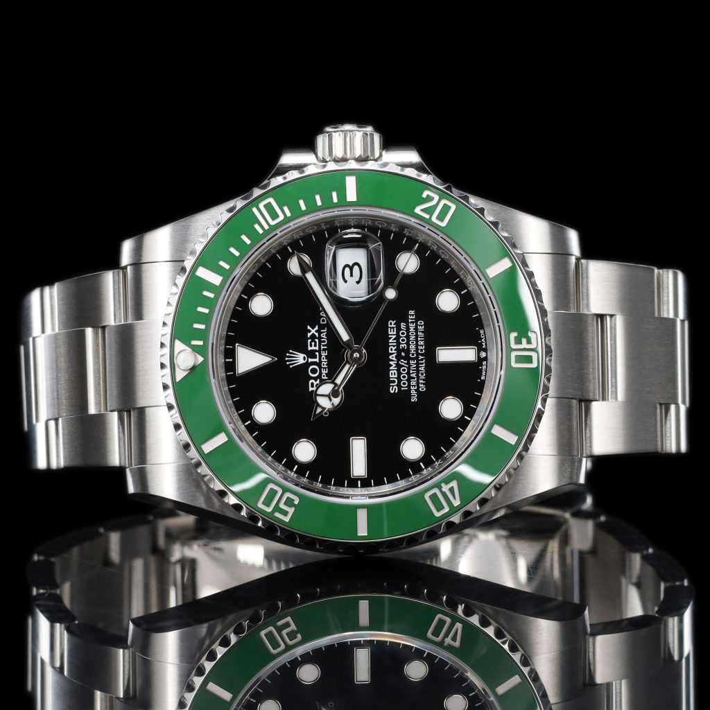 Rolex Submariner Date 41 Stainless Steel / Black / Green Cerachrom