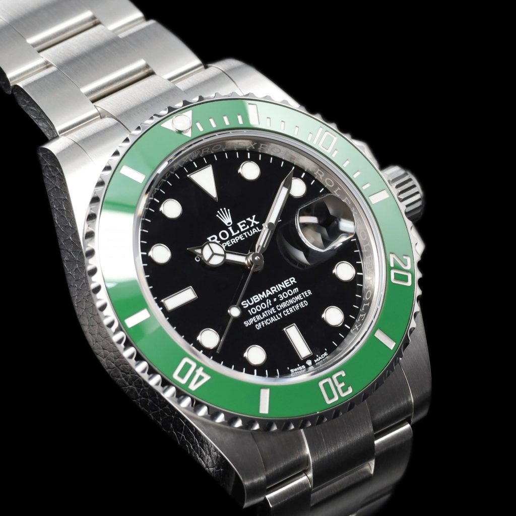 Rolex Submariner Date 41 Stainless Steel / Black / Green Cerachrom