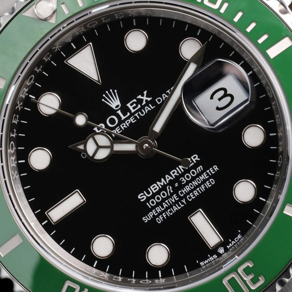 Rolex Submariner Date 41 Stainless Steel / Black / Green Cerachrom