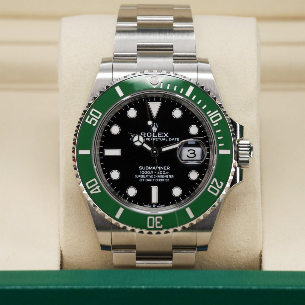 Rolex Submariner Date 41 Stainless Steel / Black / Green Cerachrom