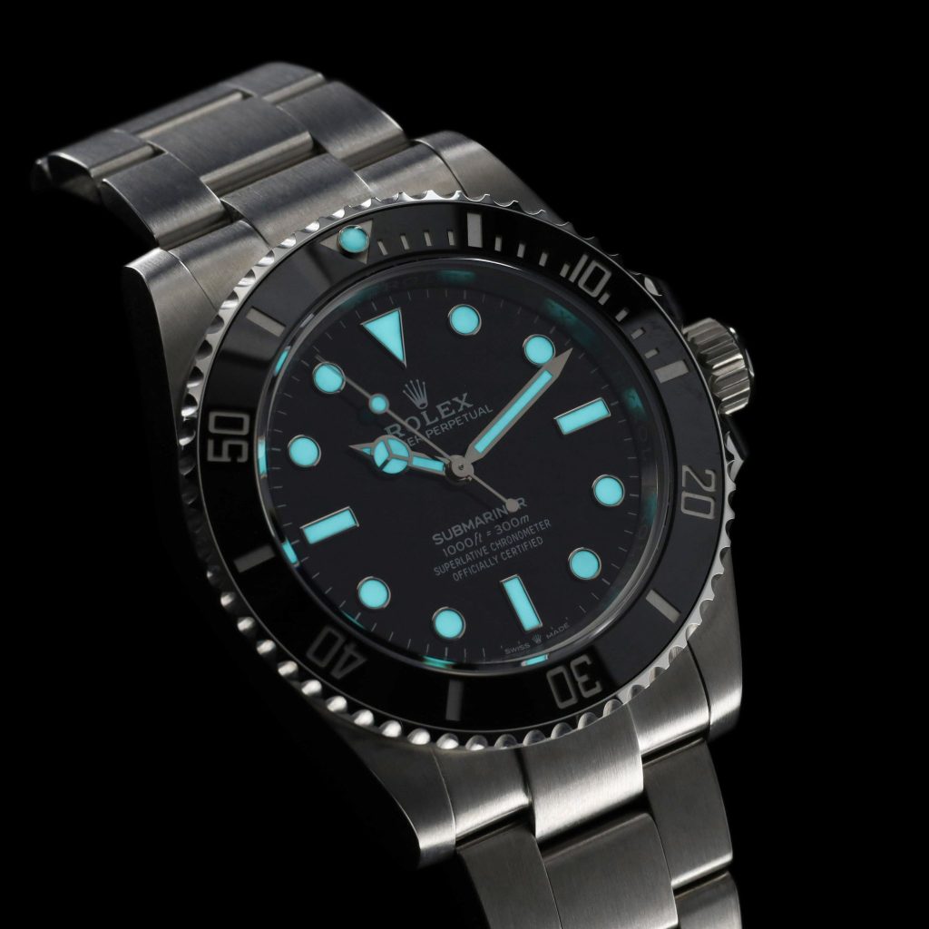 Rolex Submariner No-Date 41 / Stainless Steel / Black / Cerachrom
