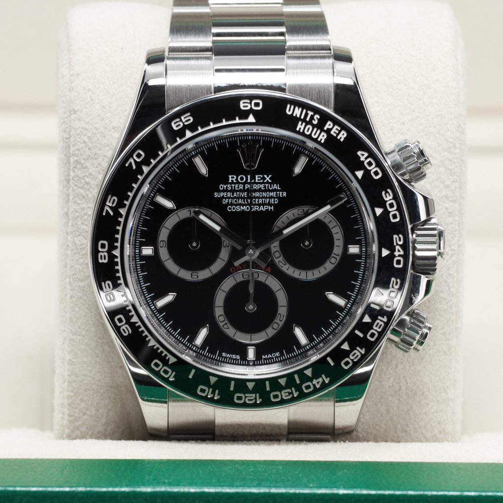 Rolex Daytona Cosmograph Stainless Steel – Cerachrom / Black / Oyster