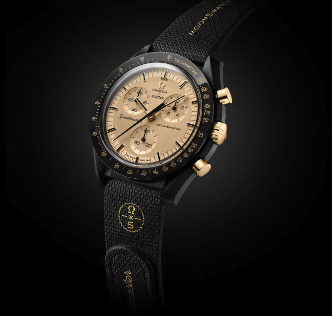 Swatch Mission to the Moon 1969 – Gold Moonswatch