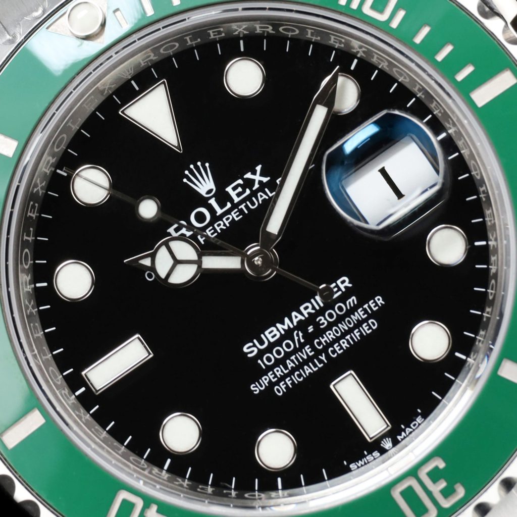 Rolex Submariner Date 41 Stainless Steel / Black / Green Cerachrom Starbucks