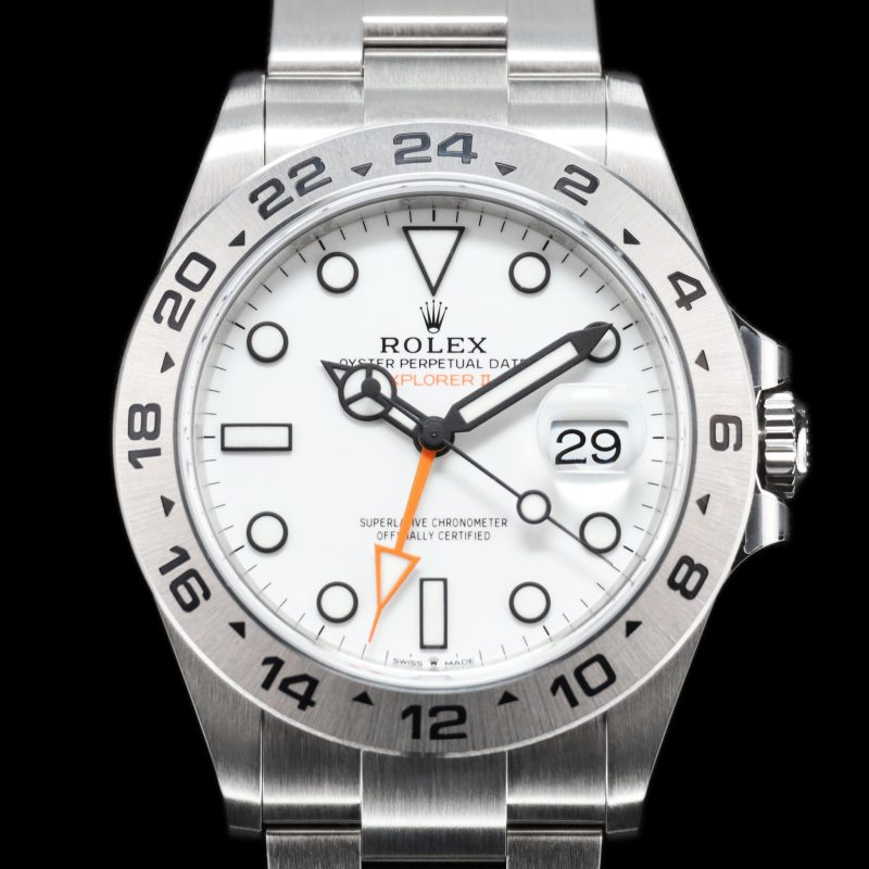 Rolex Explorer II Stainless Steel / White