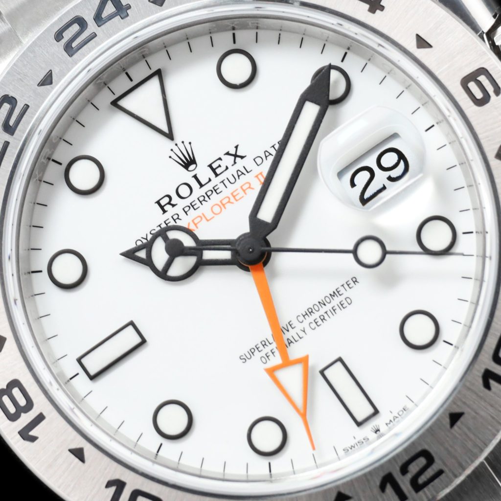 Rolex Explorer II Stainless Steel / White