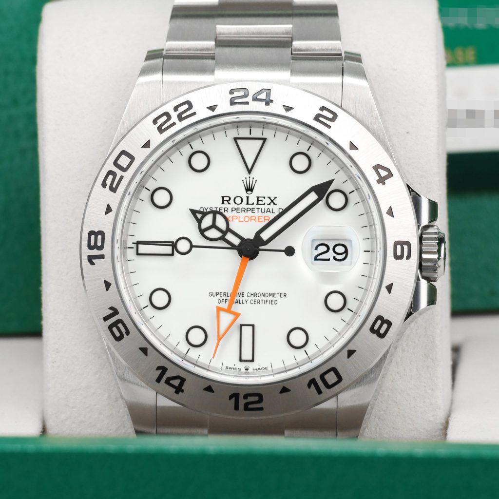 Rolex Explorer II Stainless Steel / White