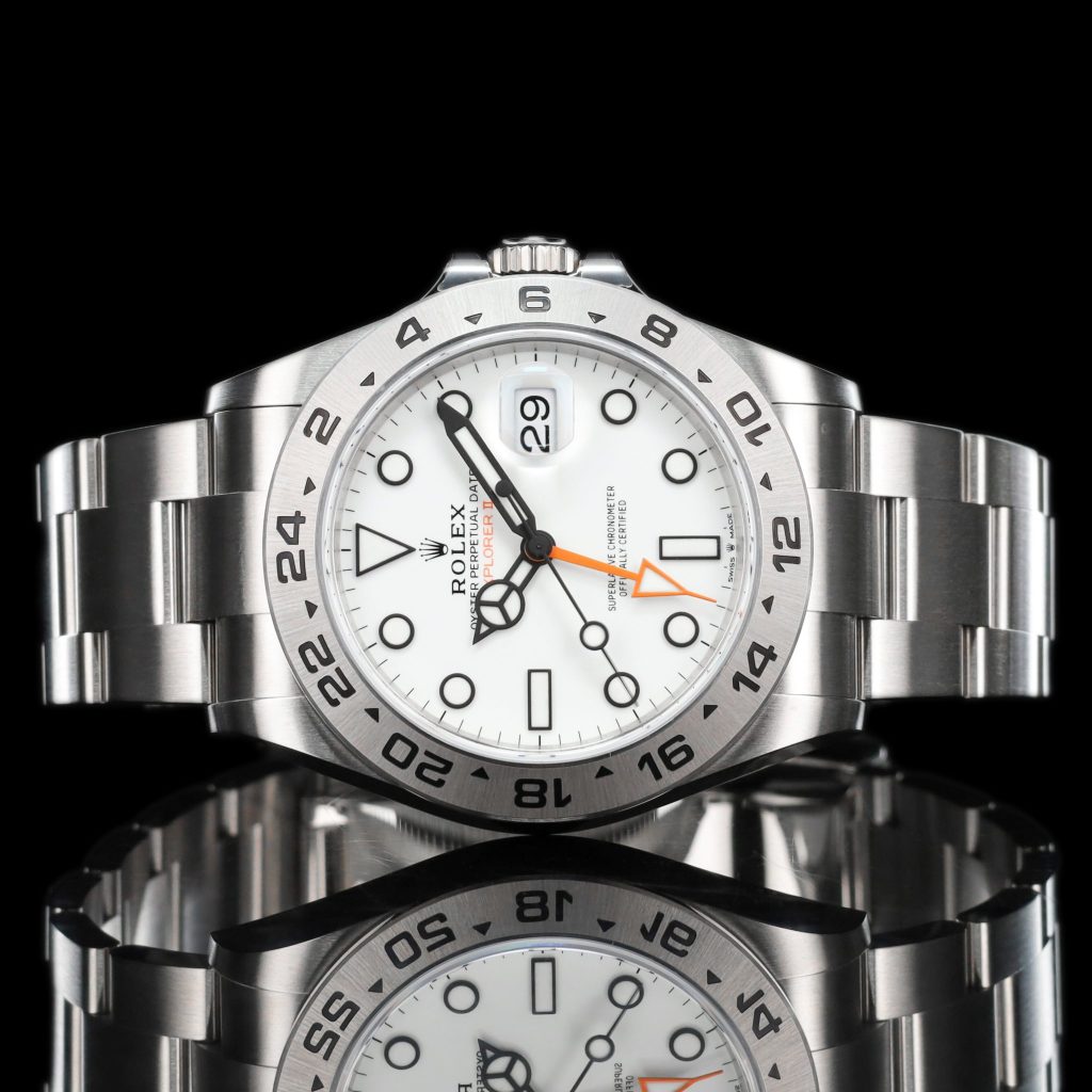 Rolex Explorer II Stainless Steel / White