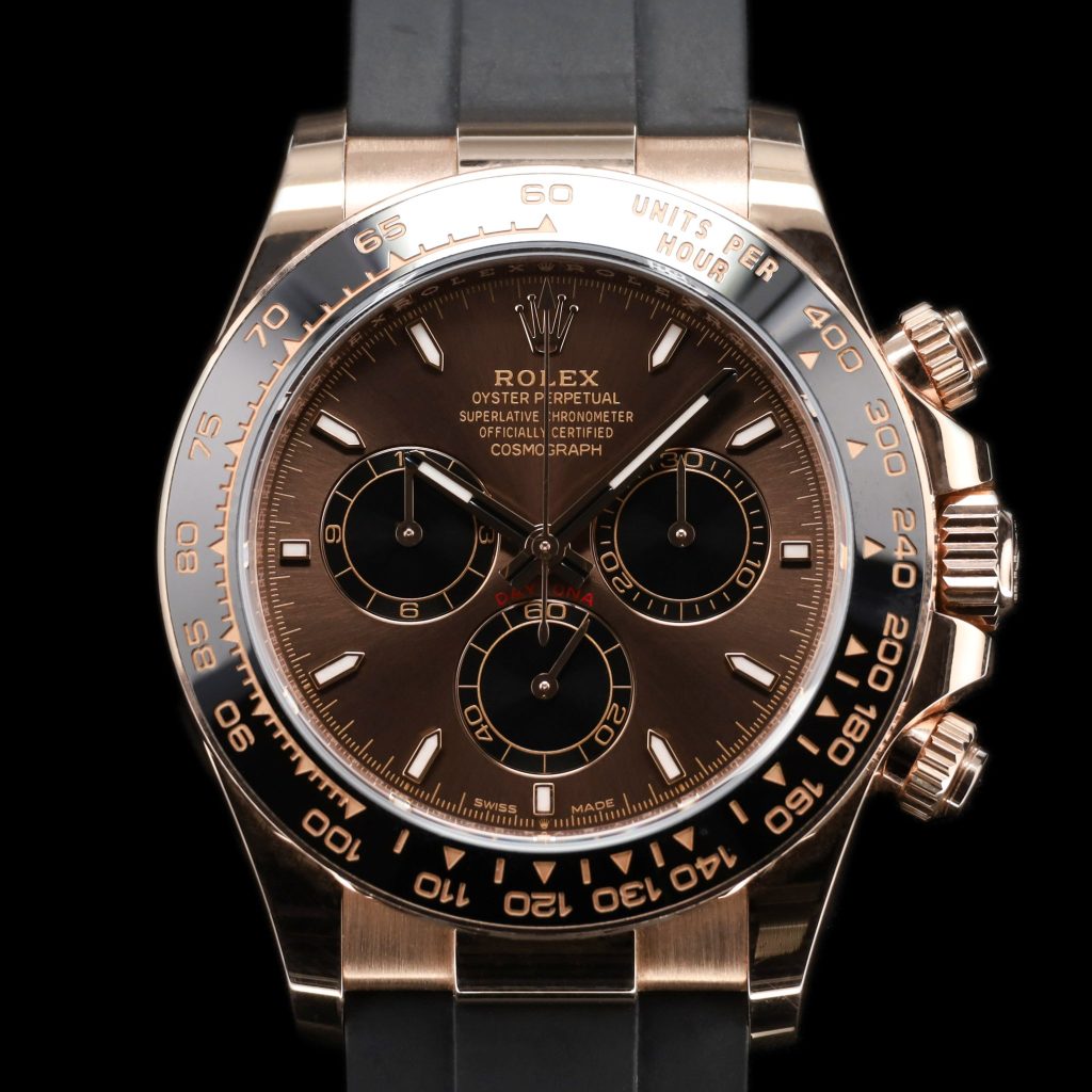 Rolex Daytona Naked Cosmograph Everose – Cerachrom / Chocolate / Oysterflex