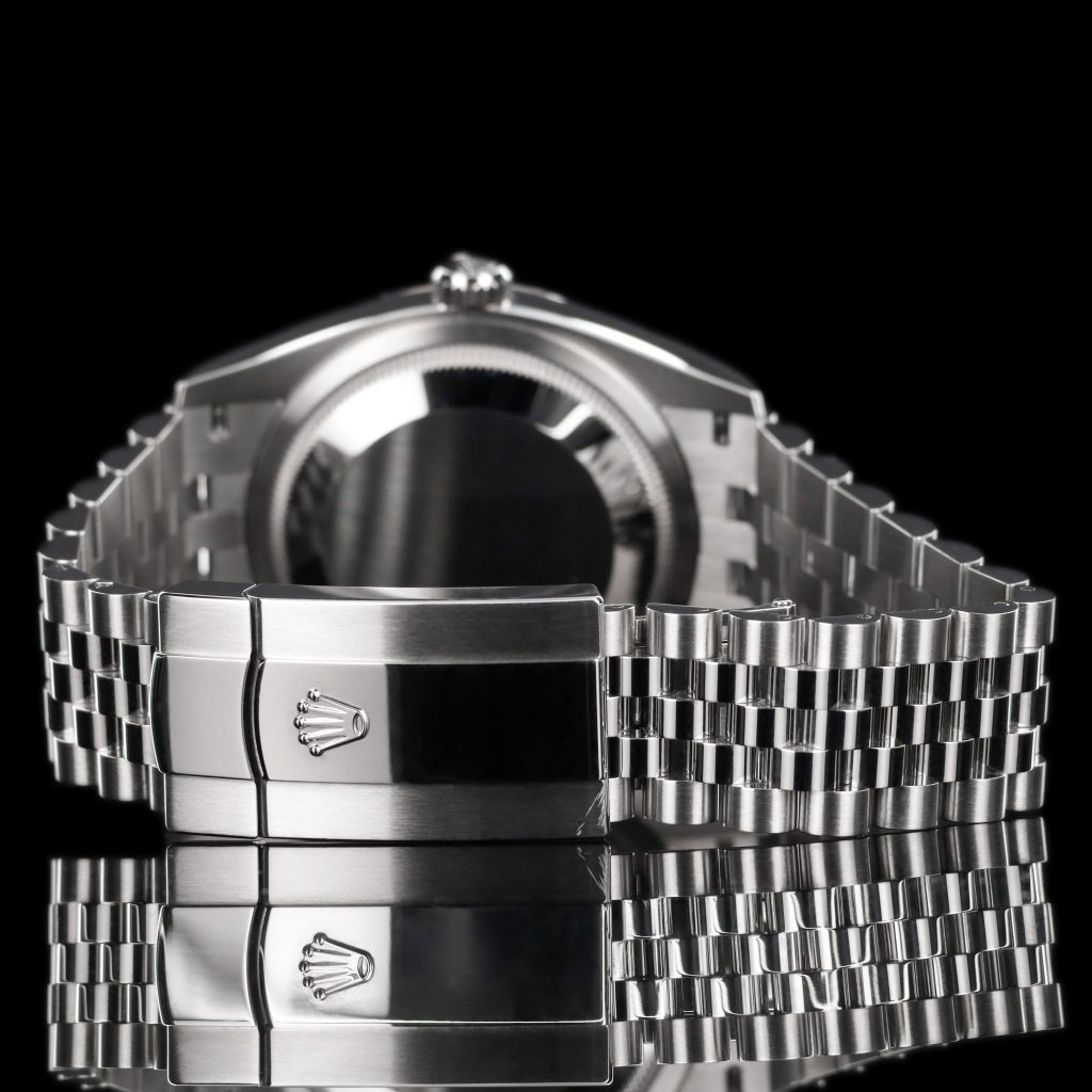 Rolex Datejust 36 Stainless Steel / Fluted / Green / Jubilee