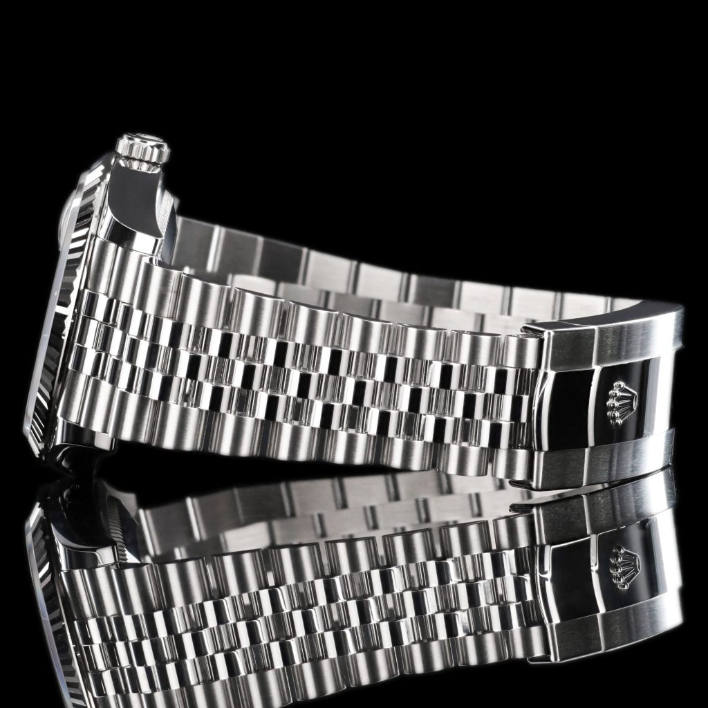 Rolex Datejust 36 Stainless Steel / Fluted / Green / Jubilee
