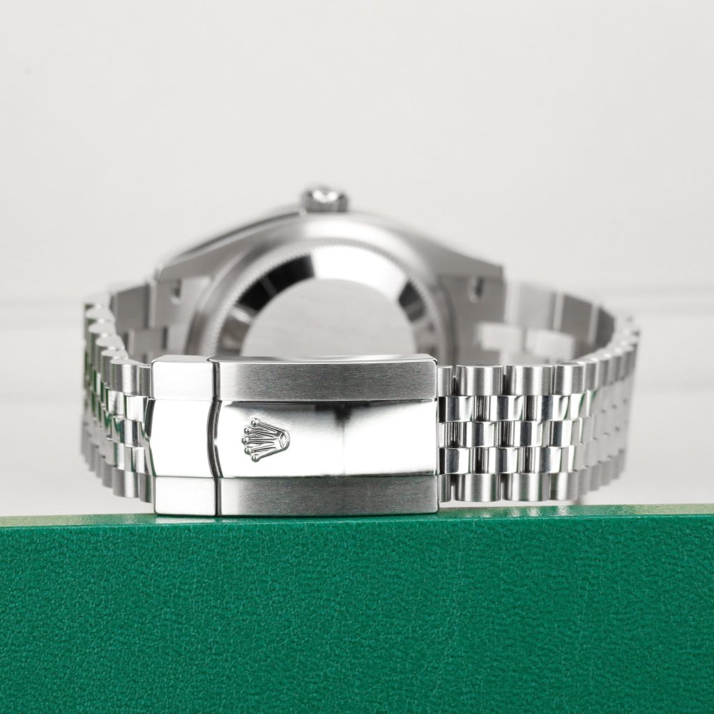 Rolex Datejust 36 Stainless Steel / Fluted / Green / Jubilee