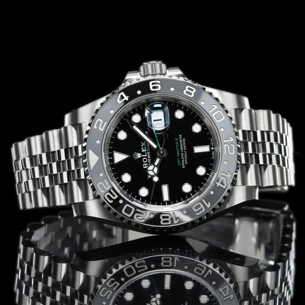Rolex GMT-Master GMT-Master II Stainless Steel / GRNR / Jubilee