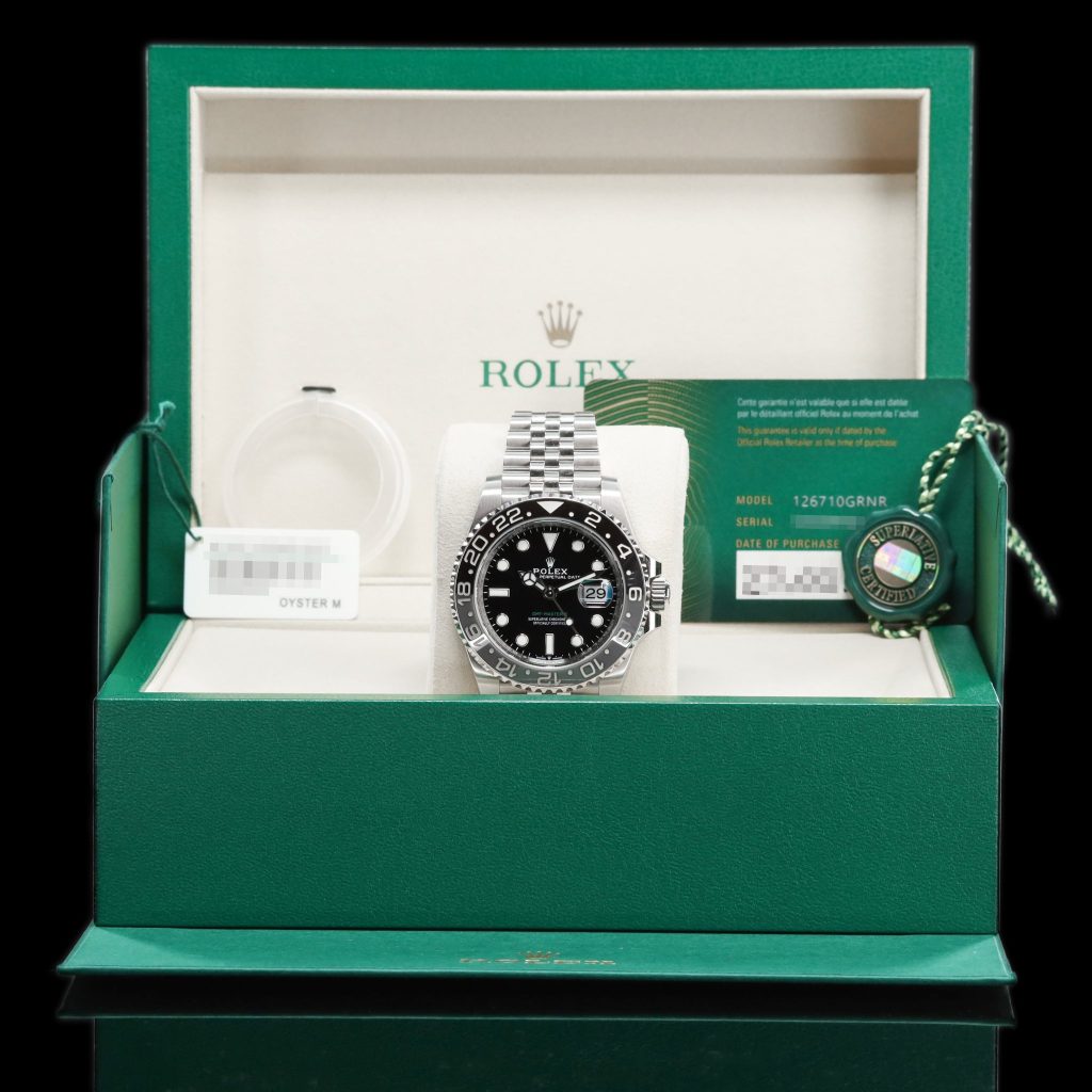 Rolex GMT-Master GMT-Master II Stainless Steel / GRNR / Jubilee