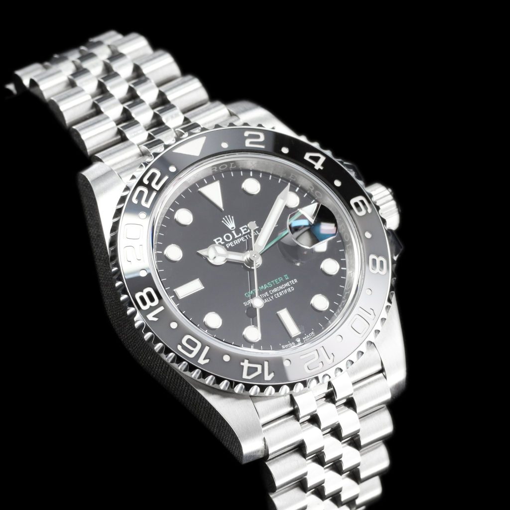 Rolex GMT-Master GMT-Master II Stainless Steel / GRNR / Jubilee
