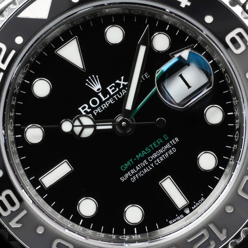 Rolex GMT-Master GMT-Master II Stainless Steel / GRNR / Jubilee