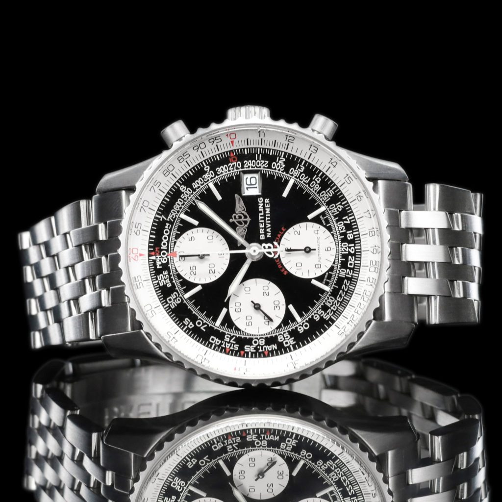 Breitling Navitimer Black Dial NAKED