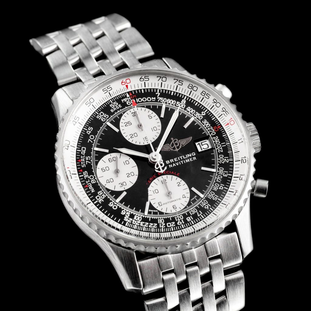Breitling Navitimer Black Dial NAKED
