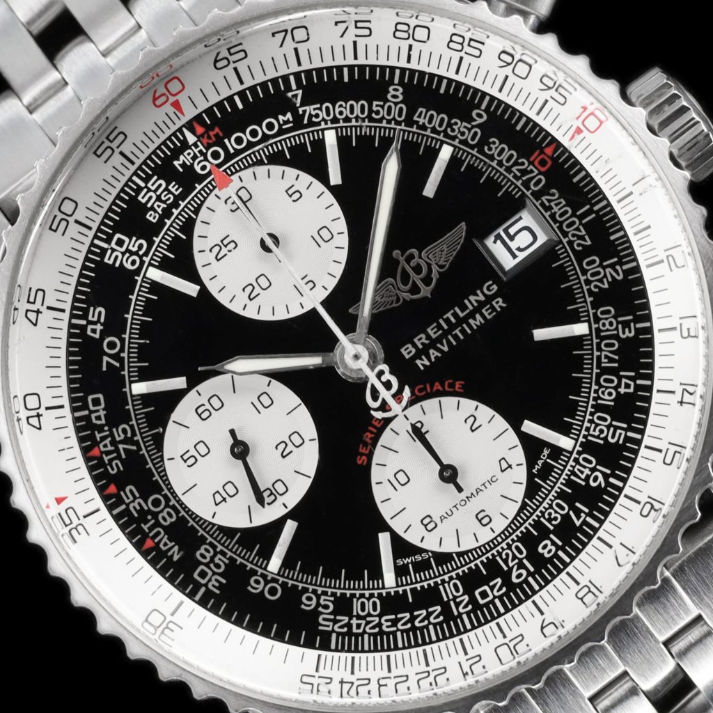 Breitling Navitimer Black Dial NAKED