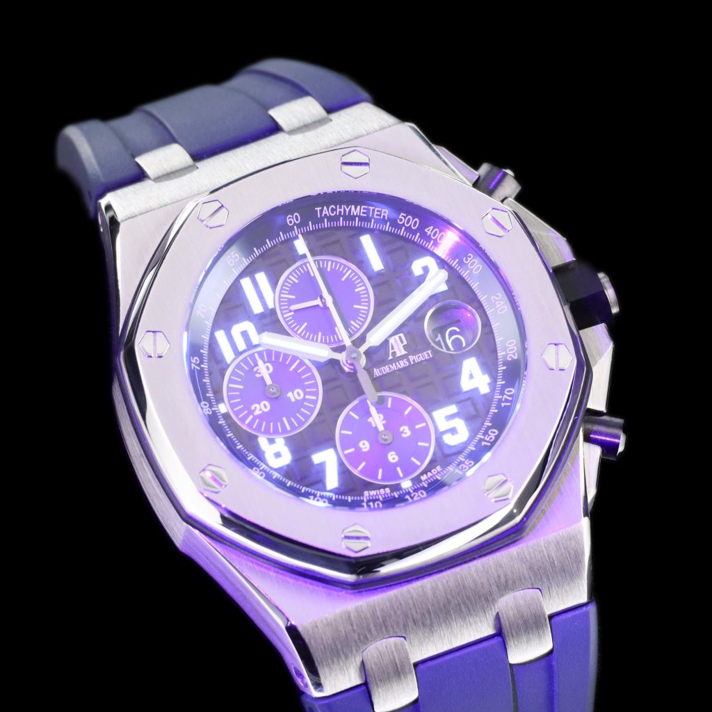 Audemars Piguet Royal Oak Offshore 42 Stainless Steel / Brown / Alligator